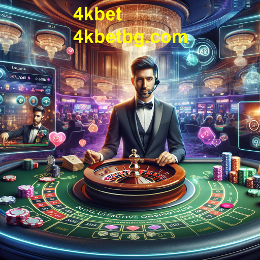 A Emoção dos Cassinos ao Vivo no 4kbet